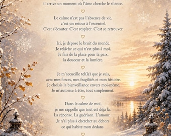 Couverture en Sherpa | Dans le calme de moi