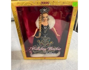 2006 Holiday Barbie Doll Bob Mackie Collector Edition Black Gown