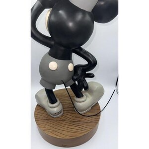 Disney Steamboat Willie Mickey Mouse grande figurine de collection en résine 2001 image 14