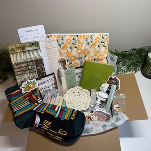 The Nurtured Book Worm Scoop | Book Lover Gift Box | Reading Mystery Box | Bookish Gift