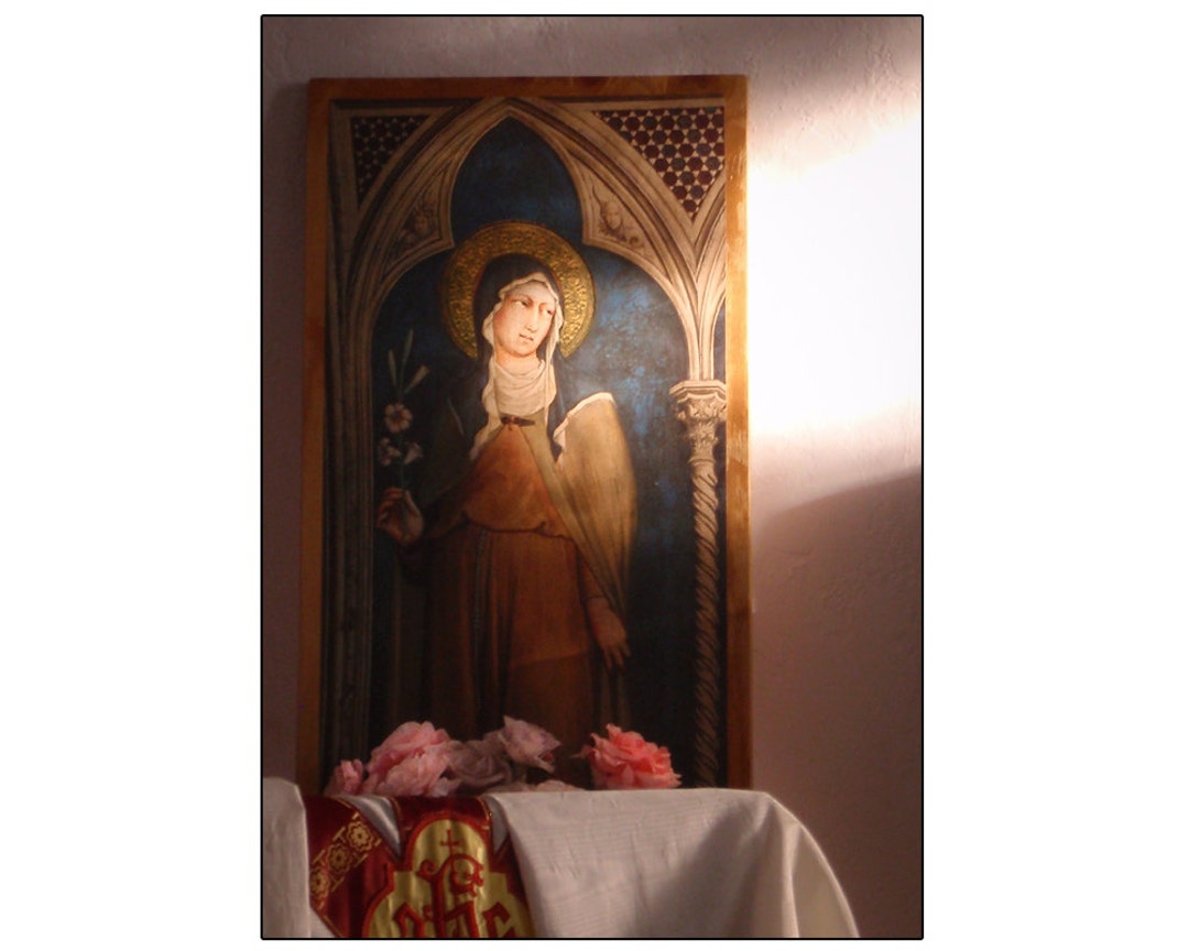 St. Clare of Assisi - Etsy
