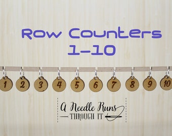 Contatori di riga 1-10 - Segnapunti (set da 10)