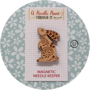 Cross Stitch Needle Minder, Cross Stitch Designs, Wood Magnetic Needleminder. Hand embroidery, Needle Keeper. Cute design needle minders