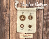 B-101 Holz Bambus Knpfe, Knpfe fr Strick-, Strick- und Hkelpullover  Knpfe. Nhzubehr, Knopfverschluss. Annhen Knpfe Bambus - Etsy.de