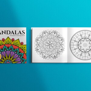 Mandala Digital Download Coloring Book. Printable Mandalas Coloring ...