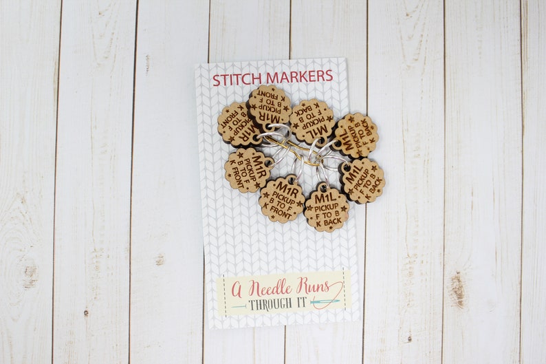 Sweater Increase Stitch Markers Helpful Stitch Markersmake Etsy