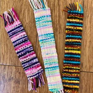 Bookmark/Bracelet Loom kit Small Loom, craft kit weaving image 4