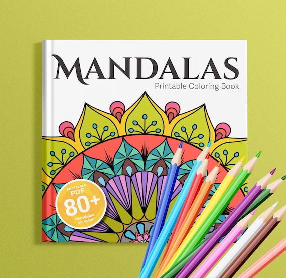 Kit de coloriage mandala personnalisé