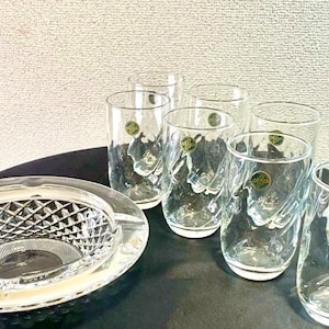 ヴィンテージ 未使用 HOYA ホヤ クリスタル ミニマル アッシュトレイ Hoya Crystal Ashtray - Etsy