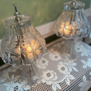 Crystal Clear Industries Lamps - Etsy