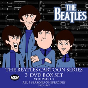 The Beatles Cartoon Series Ultimate 3 DVD Box Set - Etsy