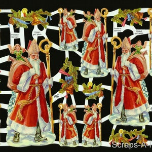 Scrap Stanzschablone - Weihnachtsmann WOW EF7208