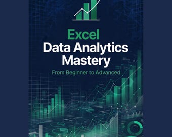 Excel-Datenanalyse-E-Book (PDF), Excel-Kurs für Anfänger und Fortgeschrittene, PivotTables, Power Query, DAX, Dashboards, Tutorial zur Datenanalyse