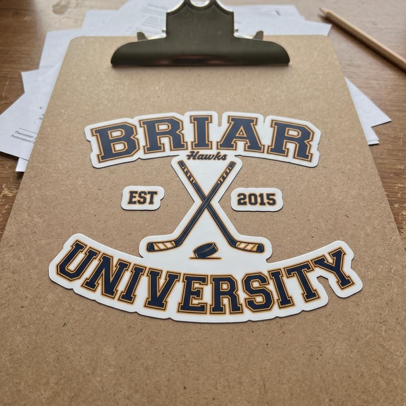 Briar University off Campus Kiss-cut Sticker Stickers Car Magnet ...
