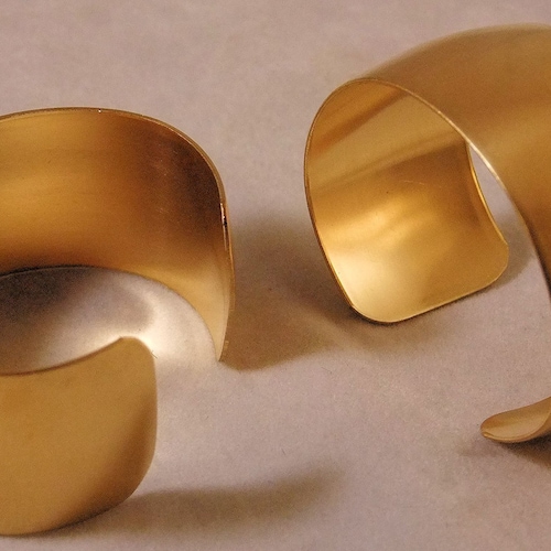 Set of 6 Brass Bracelet Cuff Blanks for Jewelry Making 2 Inch Etsy