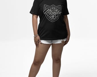 Camiseta inspiradora Defender para villanos con enfermedades crónicas