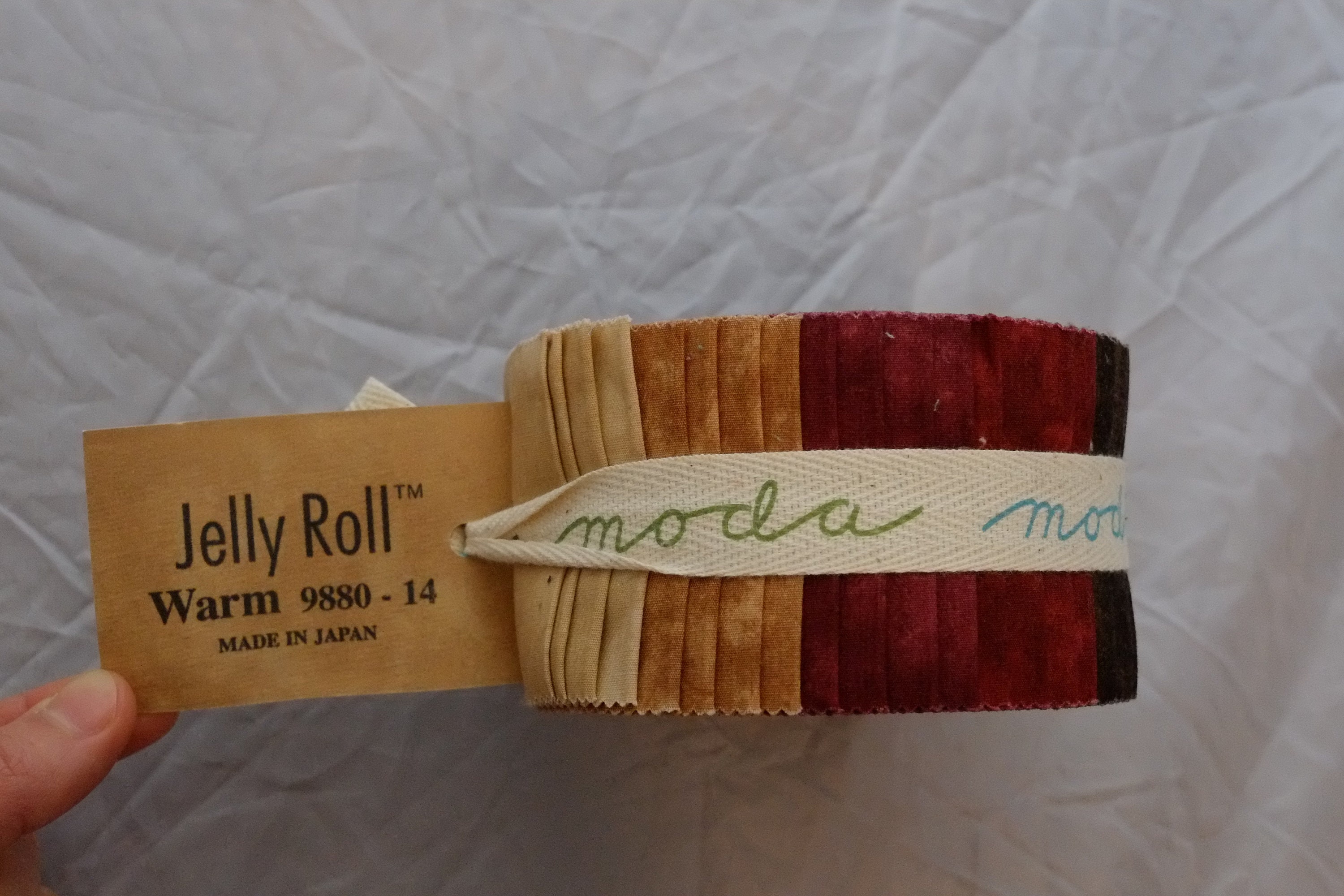 Marbles Warm Moda Jelly Roll Fabric Deep Jewel Tones 9880 14 Etsy