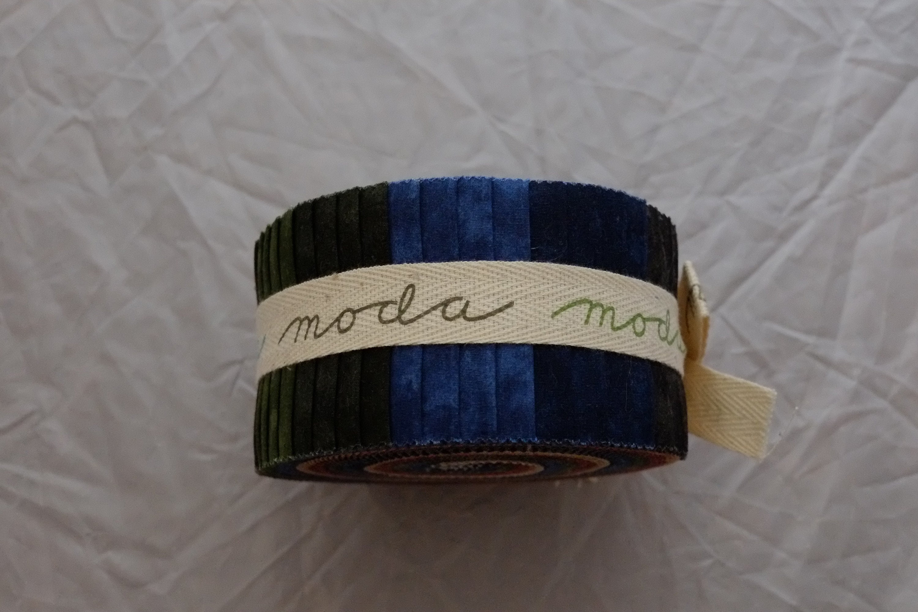 Marbles Warm Moda Jelly Roll Fabric Deep Jewel Tones 9880 14 Etsy