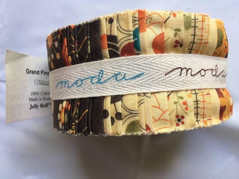 Grand Finale Jelly Roll Sandy Gervais Moda Fabric - Etsy
