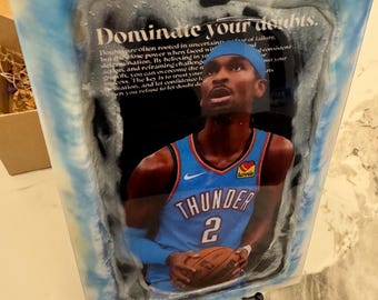 Shai Gilgeous Alexander epoxykunstfoto