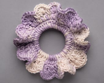Crochet Lace Hair Tie Pattern, Crochet Headband Pattern, Lace Headband, Hair Accessory, DIY Scrunchie Tutorial, Beginner Crochet Pattern PDF