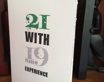 40th birthday [ birthday card / 40 ]