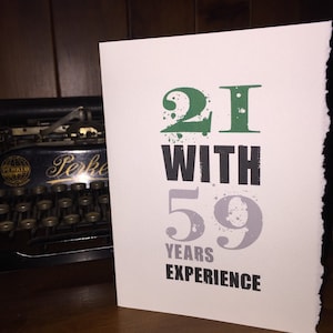 80e anniversaire [ carte d'anniversaire / 80 ]
