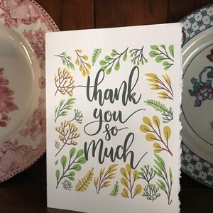 Muchas gracias, Gracias [tarjeta en blanco]