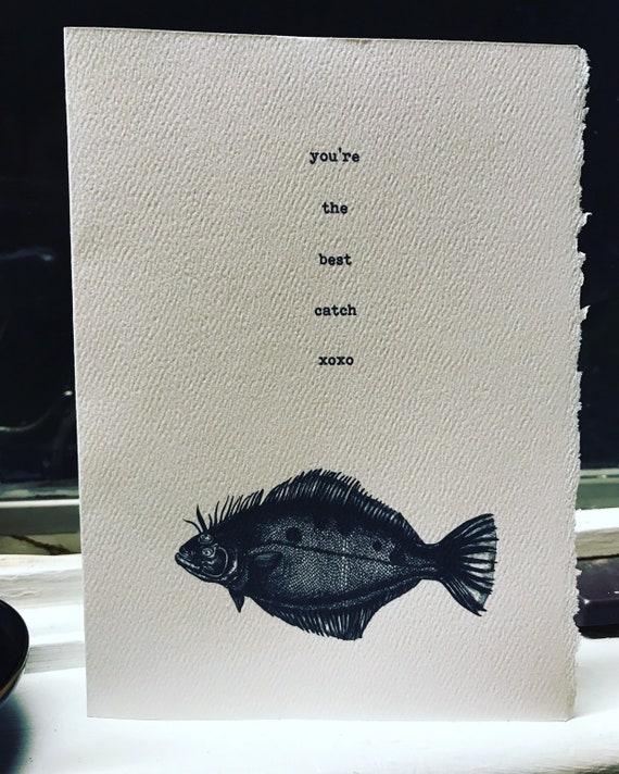 Fishing Card, You the Best Catch Valentines Love -  Canada