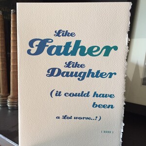 tel père telle fille