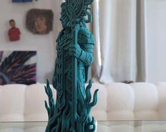 Bearer of the Code, Guardian Mini Sculpture by Marcus Rosser