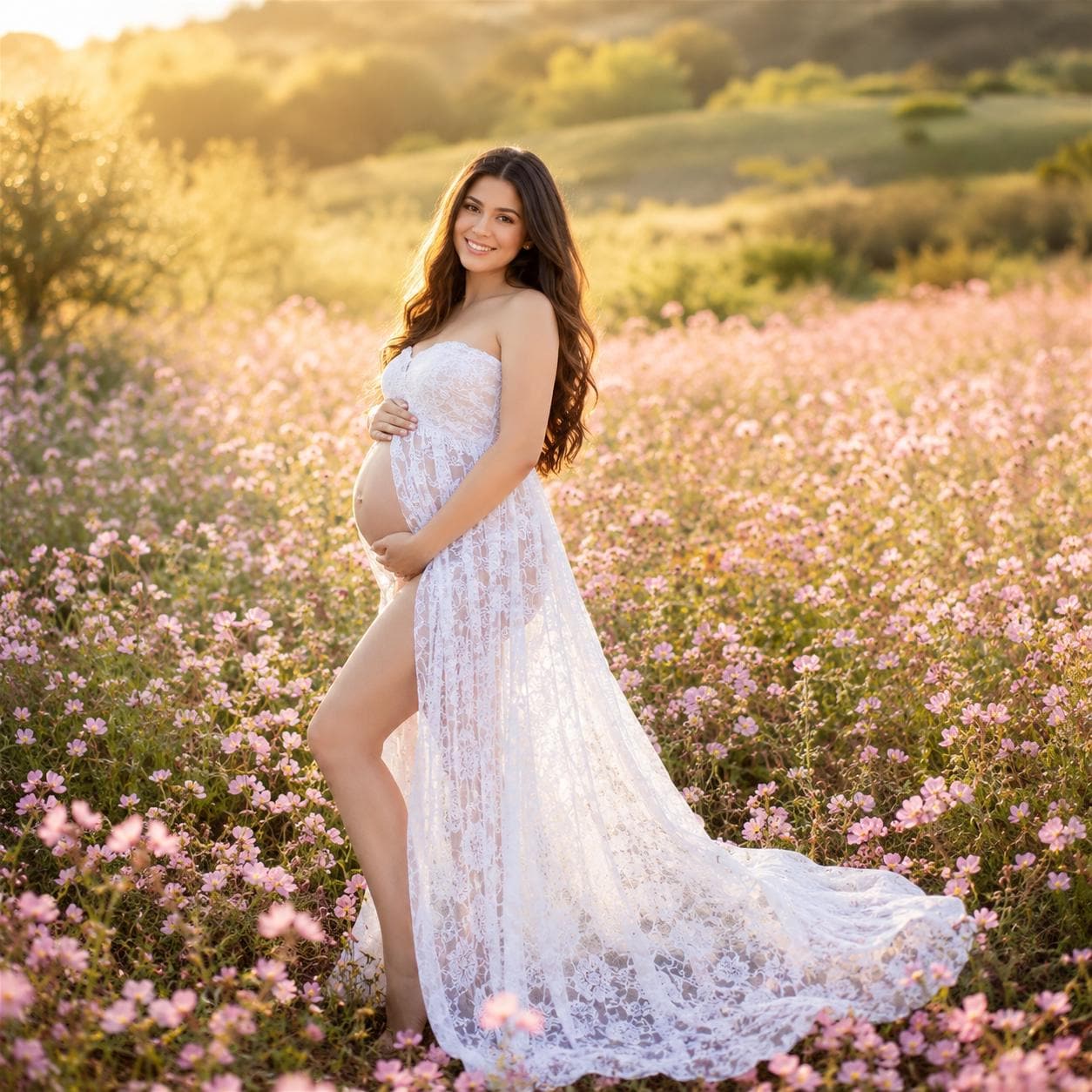 maternity dress white flowy updated-images