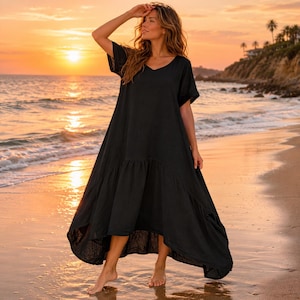 etsy maxi dresses Boho Maxi Dress