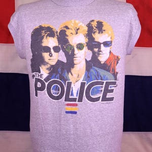 The Police 1983 Shirt - Etsy