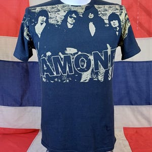 Distressed Ramones Tshirt - Etsy