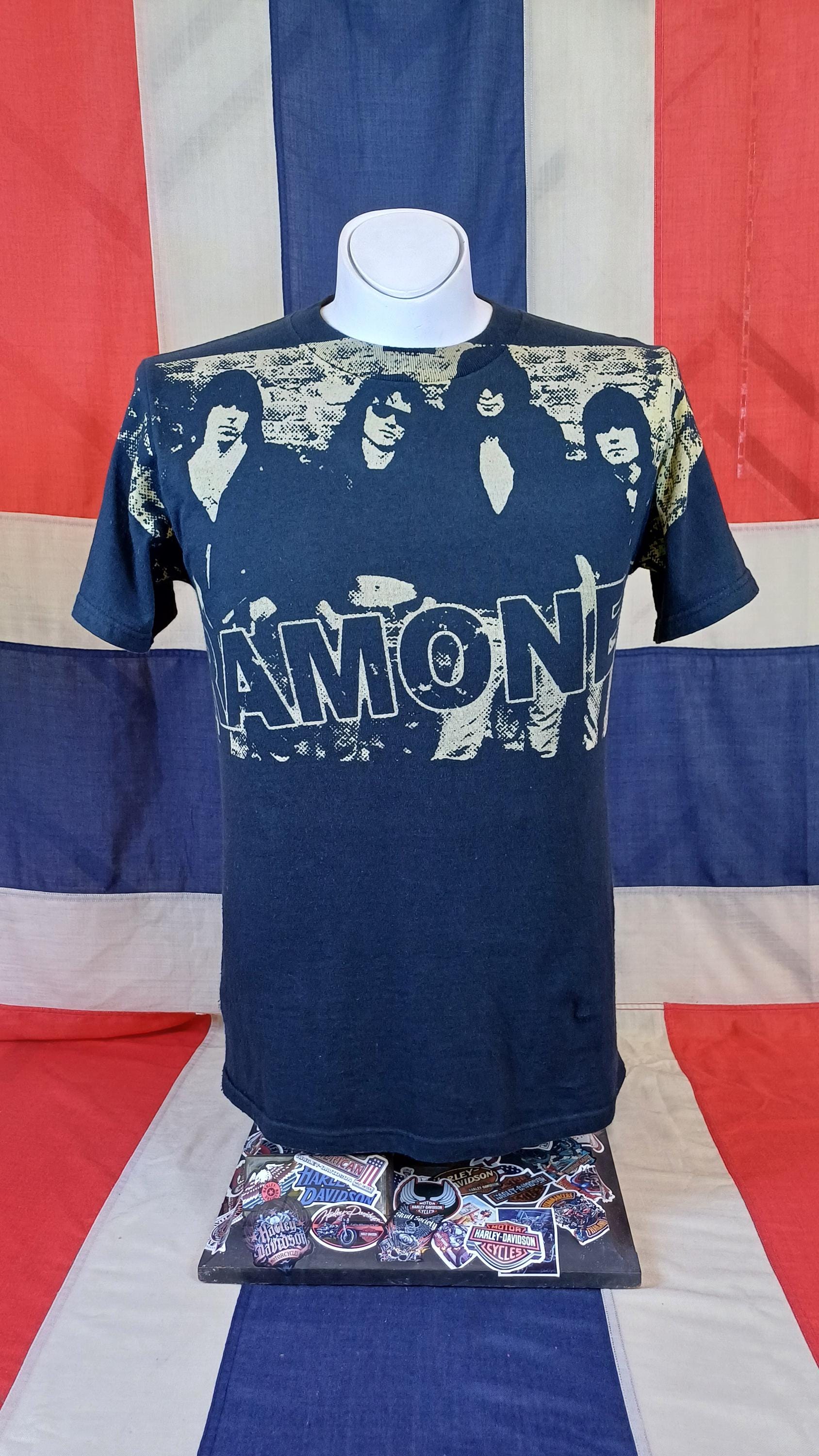 Distressed Ramones Tshirt - Etsy