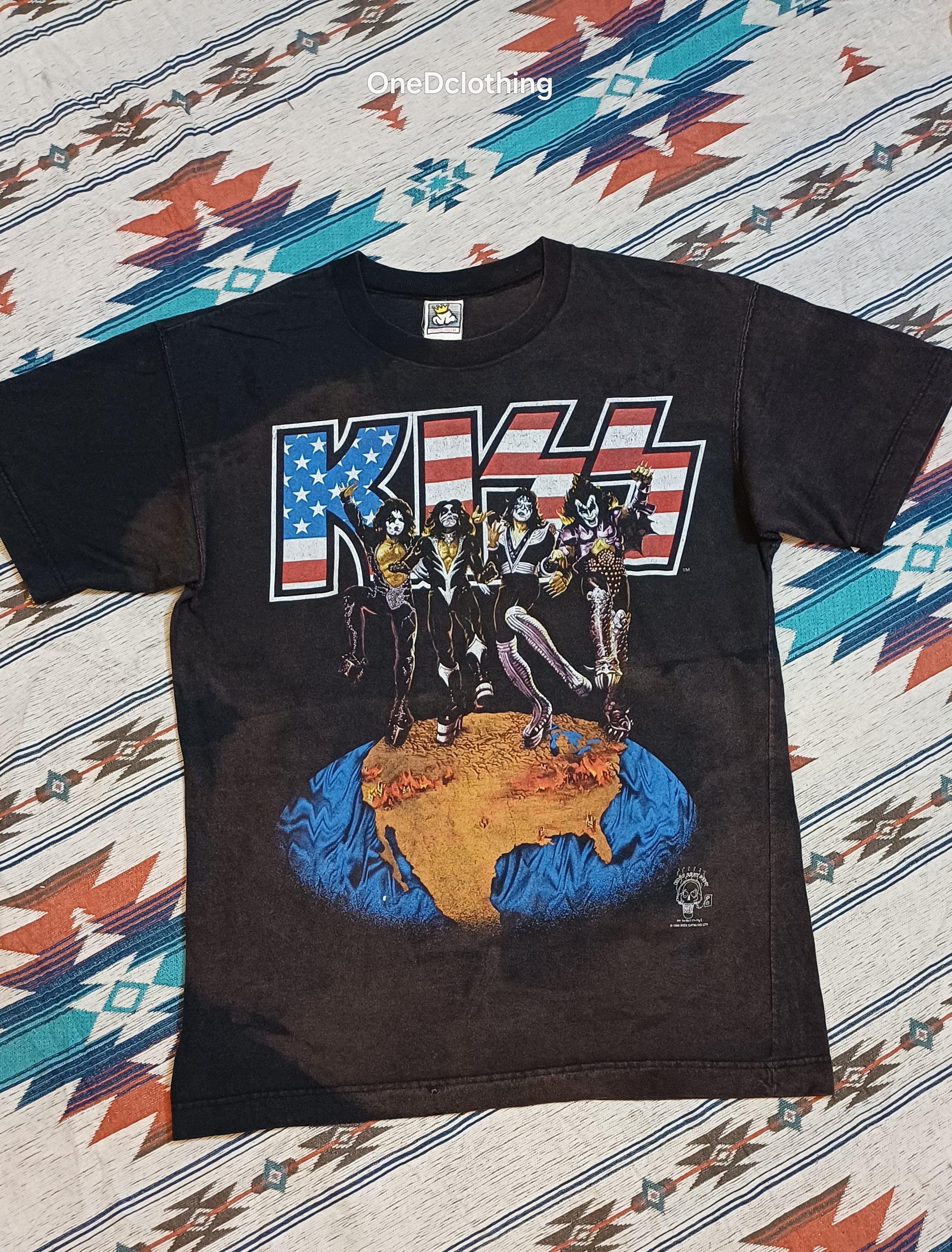 Kiss Vintage Alive Tour T Shirt - Etsy