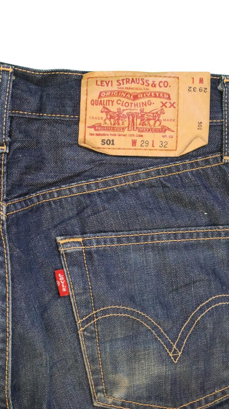 Levis 501 W29 L36 - Etsy