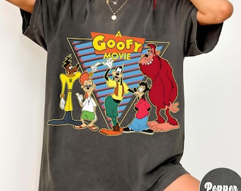 Vintage Disney A Goofy Movie  T- Shirt, Disneyland Family Matching Tee, Magic Kingdom WDW 2026 Gift
