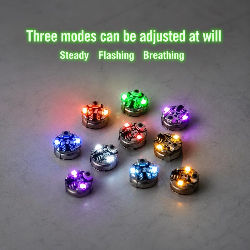 Single Led Light Button Led Button Lights - Etsy