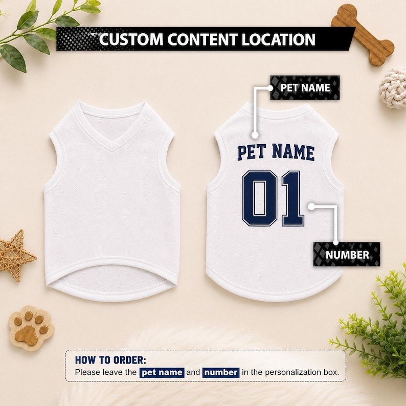 Personalized Croatia Dog Soccer Jersey, Custom Pet Football Shirt with Name & Number, Cat Sportswear, Croatia Soccer Fan Gift image 5