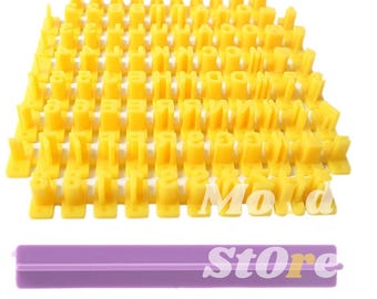 Letter & Number Cookie Stamp Set | Alphanumeric Cookie Mold for Personalized Biscuits