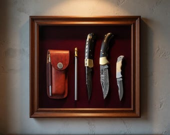 Coltello da chef in acciaio di Damasco forgiato a mano - Coltello professionale da cucina con fodero