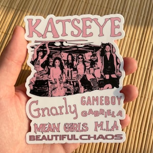 Katseye Stickers Gnarly - Etsy