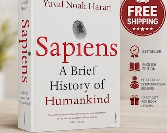 Breve historia de la humanidad, de Yuval Noah Harari (Edición en inglés)