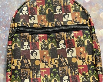 Star mini backpack. Space wars backpack. Galaxys edge mini backpack