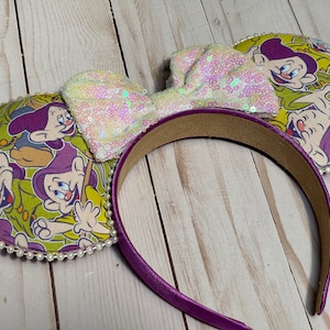 Snow White Dopey The Seven Dwarfs Mouse Ears