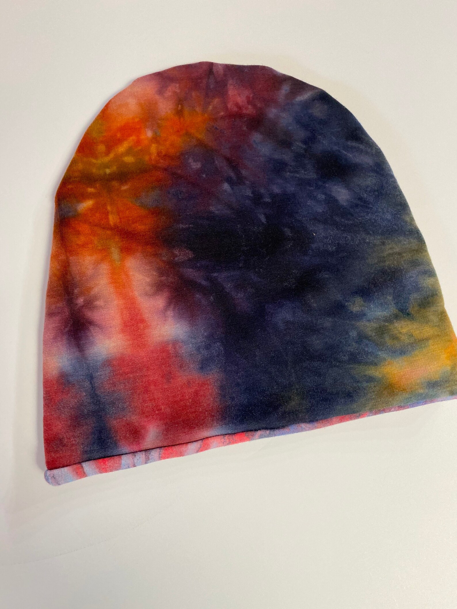 Tie dye beanie. Reversible beanie. Childrens beanie. Winter Etsy
