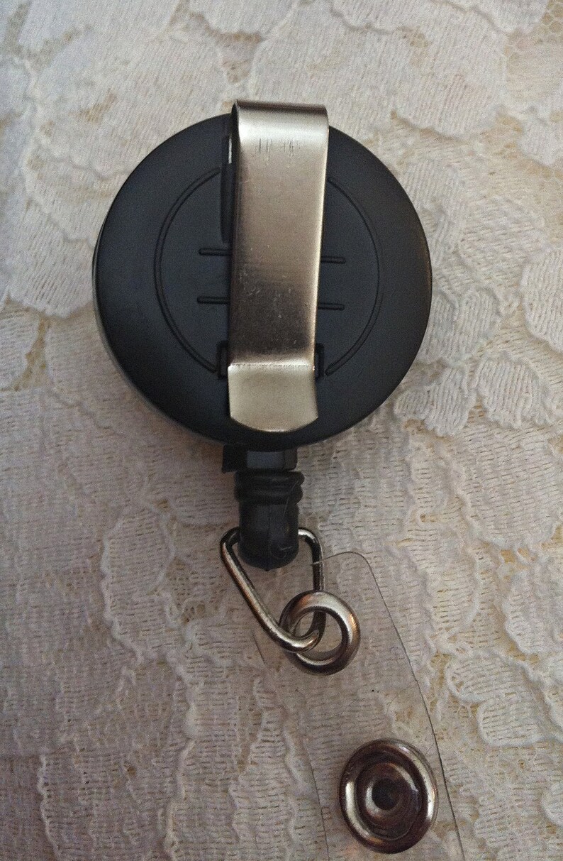 Ladies Cameo Designer Badge Reel Retractable ID Badge Holder Etsy