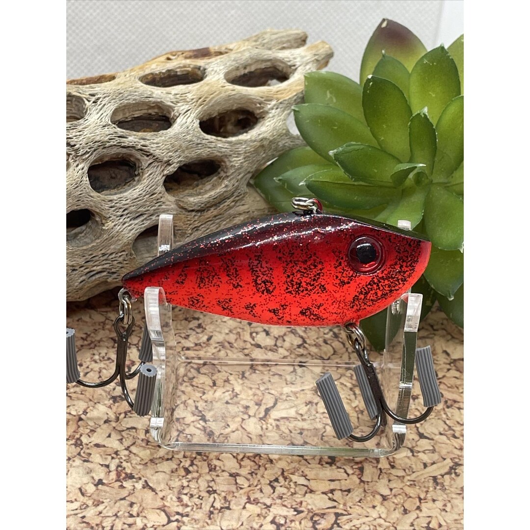 Shad Rattle Trap Strike King Crankbait Red Eye Shad Lipless Rattle Trap Bait 1/2 3/4oz ...